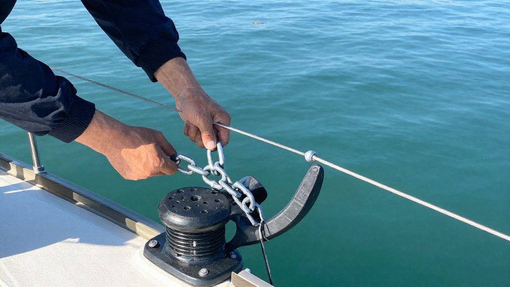 Quanta catena filare con mare calmo?