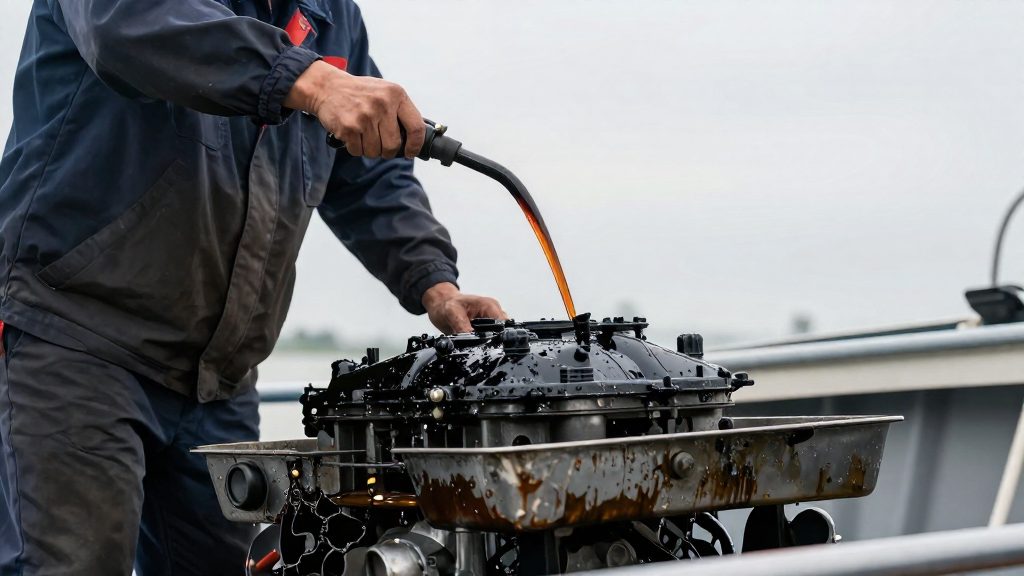 Wann muss der Bootsmotor zum Ölwechsel?