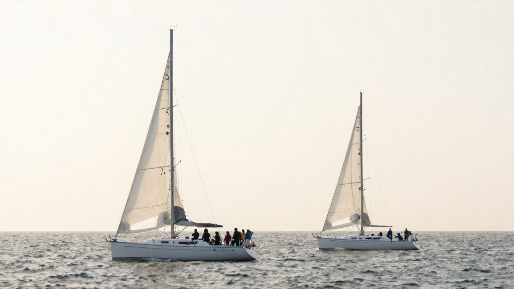 Cosa dice il COLREG sulle barche a vela