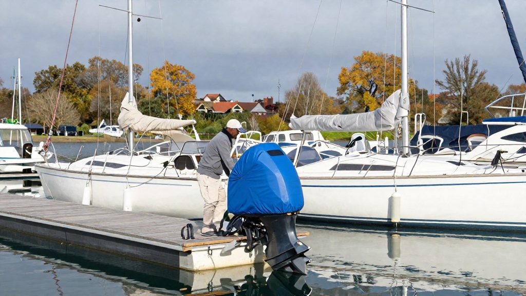 Guarda de barco em marina por longos períodos: guia prático