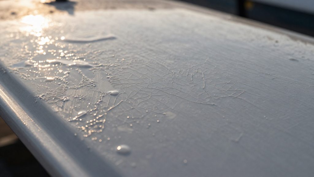 Why is the wet-cloth test the key step for laminate damage?