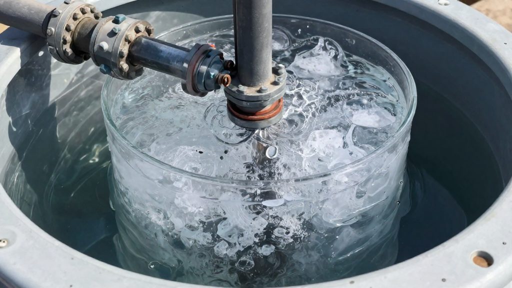Why does water left in plumbing damage a boat in a freeze?