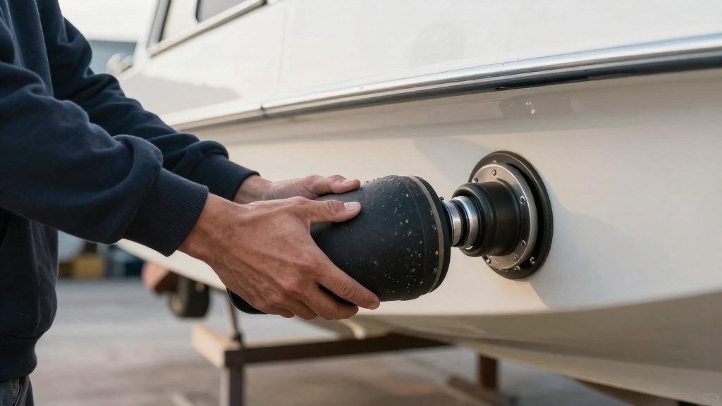 How do flush muffs and flushing bags differ?