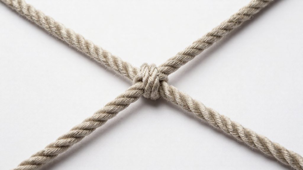 What is a figure eight knot?