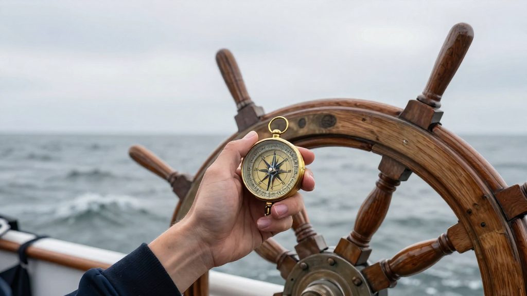 Que montre une carte marine pour les courants ?