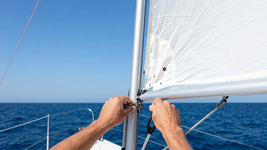 ¿Cómo se amplía el título a vela?