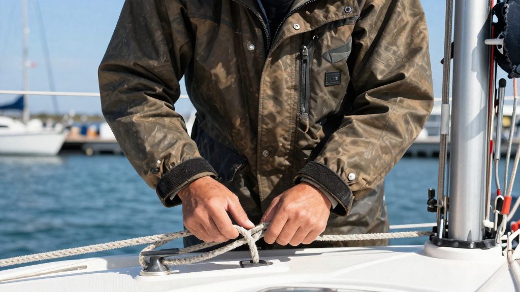 ¿Cómo preparar el barco antes de entrar en puerto?