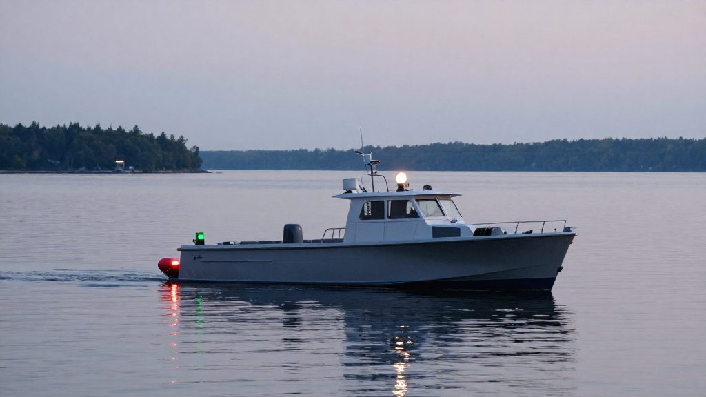 Navigation Lights Required for Boats at Night in Canada