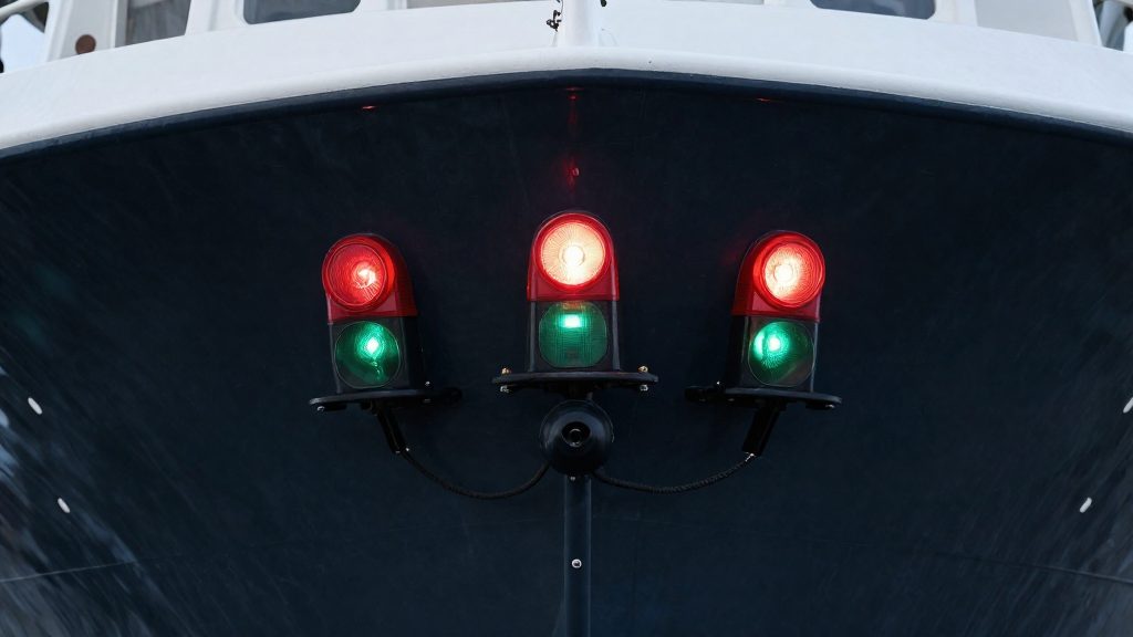 When you must show navigation lights