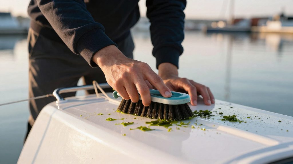 Come eliminare alghe, muffe e macchie verdi?