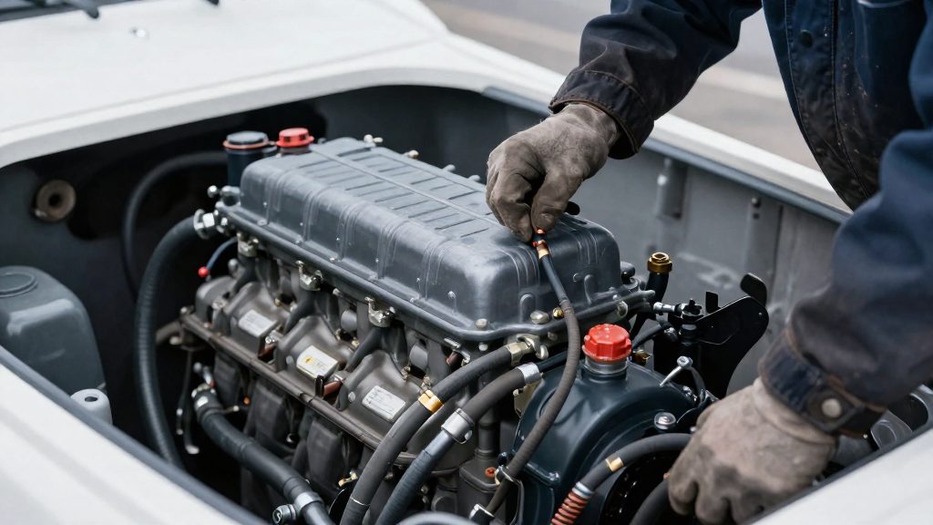 Motor und Wassersysteme frostsicher machen